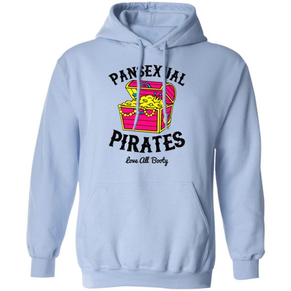 Pansexual Pirates Love All Booty T-Shirts 12