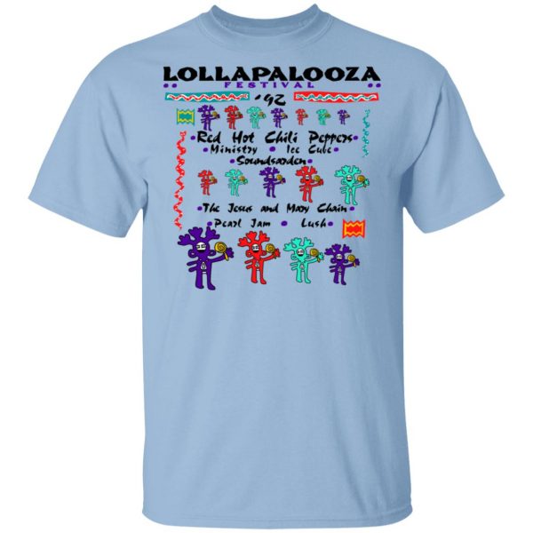 Lollapalooza Festival 1992 T-Shirts 1