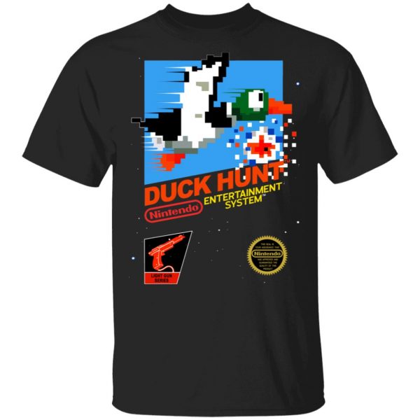 Nintendo Duck Hunt Entertainment System T-Shirts 1