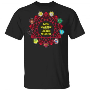 King Gizzard And The Lizard Wizard T-Shirts King Gizzard And The Lizard