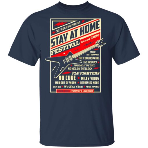 Quarantine Social Distancing Stay Home Festival 2020 T-Shirts - Image 3