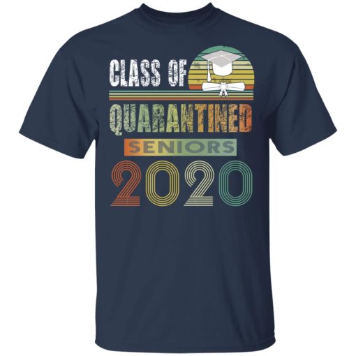 Class Of Quarantined Seniors 2020 T-Shirts 3