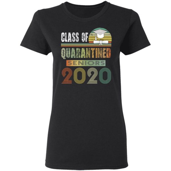 Class Of Quarantined Seniors 2020 T-Shirts 5