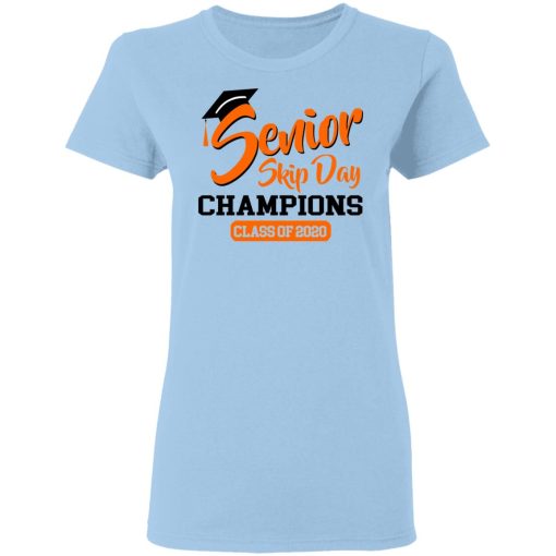 Senior Skip Day Champions Class Of 2020 T-Shirts - Image 4