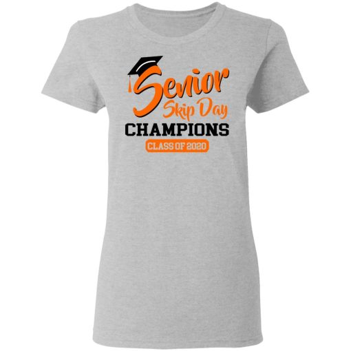 Senior Skip Day Champions Class Of 2020 T-Shirts - Image 6