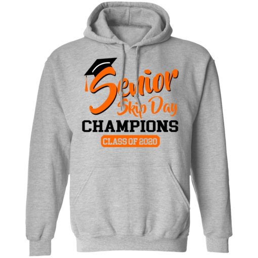 Senior Skip Day Champions Class Of 2020 T-Shirts - Image 10