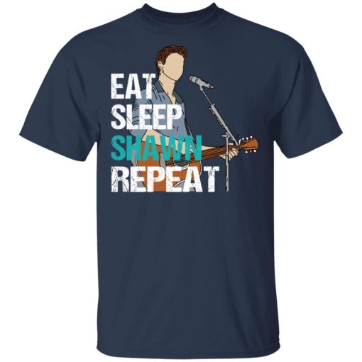 Eat Sleep Shawn Repeat T-Shirts - Image 3