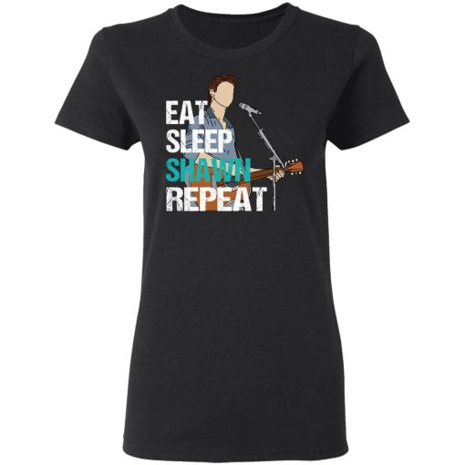 Eat Sleep Shawn Repeat T-Shirts - Image 5