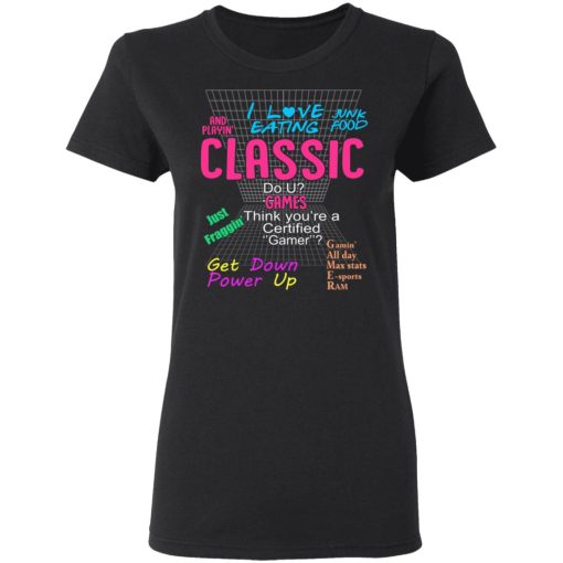 I Love Eating Classic Do U Games T-Shirts 3