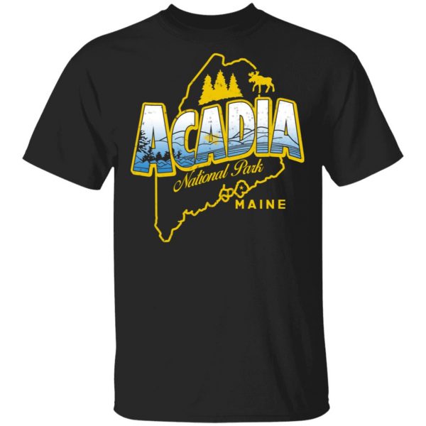 Acadia National Park Maine T-Shirts Apparel 3