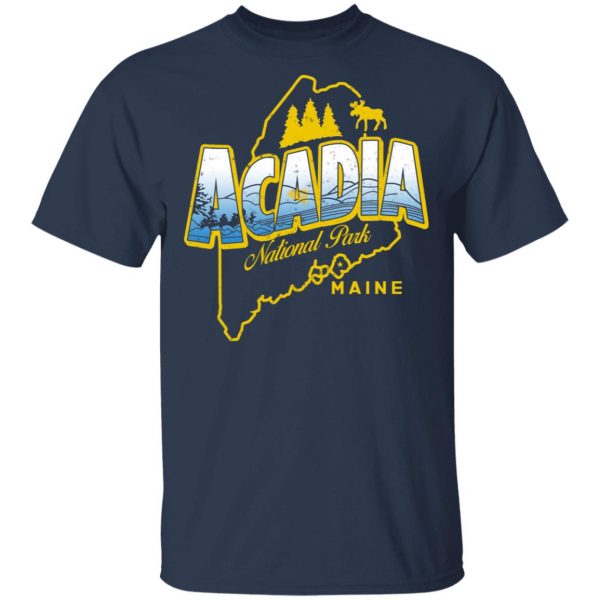 Acadia National Park Maine T-Shirts Apparel 5