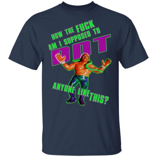 WWE Jake Roberts How To Fuck Am I Supposed To DDT T-Shirts - Image 3