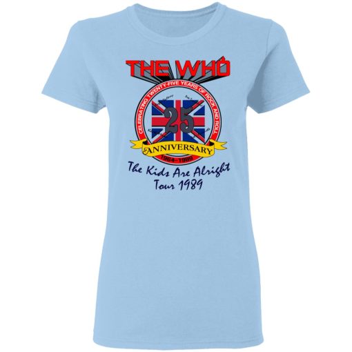 The Who 25 Anniversary The Kids Are Alright Tour 1989 T-Shirts - Image 4