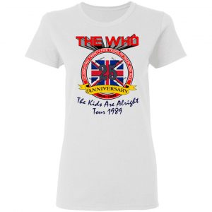 The Who 25 Anniversary The Kids Are Alright Tour 1989 T-Shirts 16