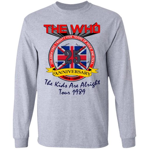 The Who 25 Anniversary The Kids Are Alright Tour 1989 T-Shirts - Image 7