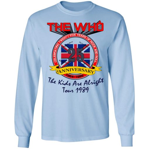 The Who 25 Anniversary The Kids Are Alright Tour 1989 T-Shirts - Image 9