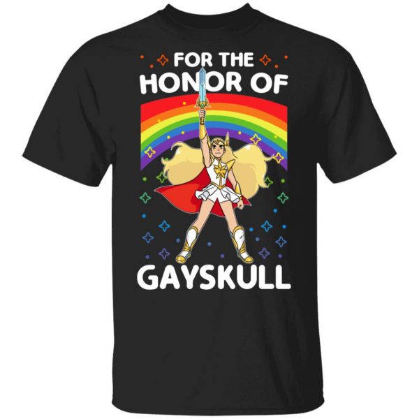 For The Honor Of Gayskull Shera T-Shirts 1