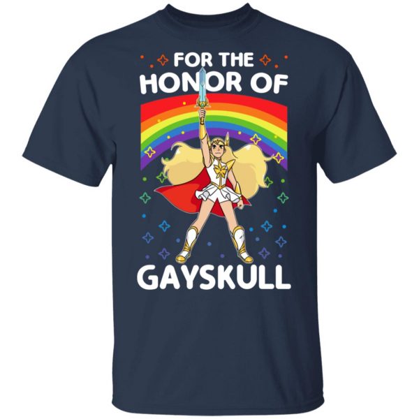 For The Honor Of Gayskull Shera T-Shirts 3