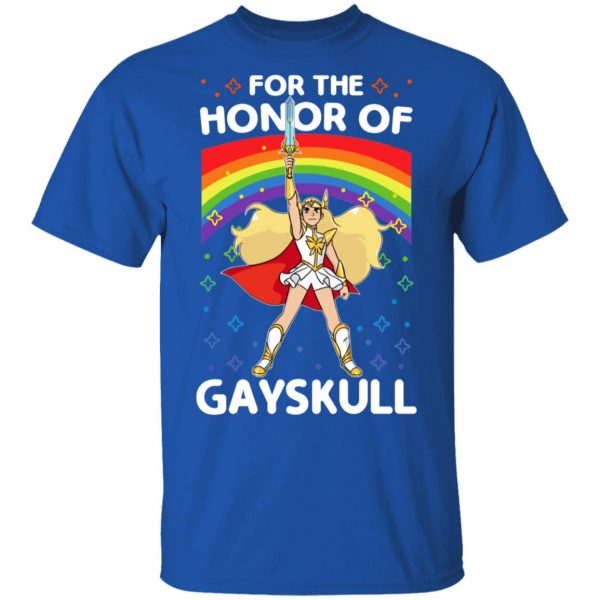 For The Honor Of Gayskull Shera T-Shirts 4