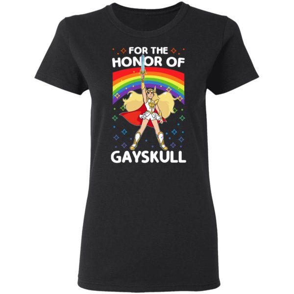 For The Honor Of Gayskull Shera T-Shirts 5
