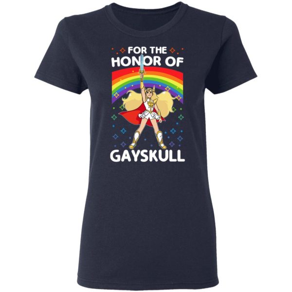 For The Honor Of Gayskull Shera T-Shirts 7