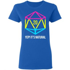 It's Natural 20 Pansexual Flag Pride LGBT Right Saying T-Shirts 20