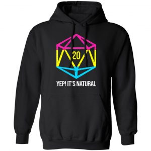 It's Natural 20 Pansexual Flag Pride LGBT Right Saying T-Shirts 22
