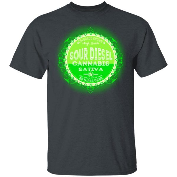 Sour Diesel Cannabis Sativa T-Shirts 2