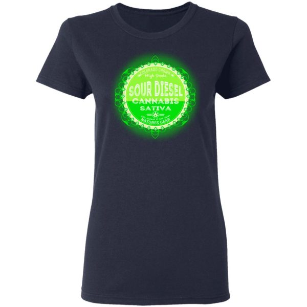 Sour Diesel Cannabis Sativa T-Shirts 7
