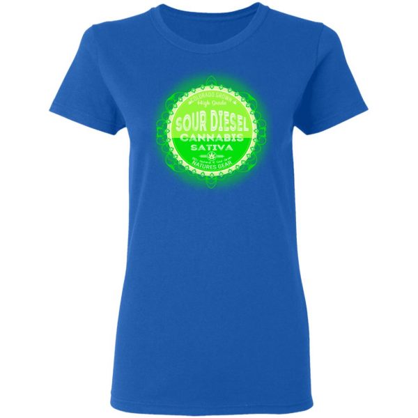 Sour Diesel Cannabis Sativa T-Shirts 8