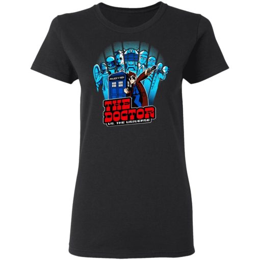 The Doctor Us. The Universe T-Shirts - Image 5