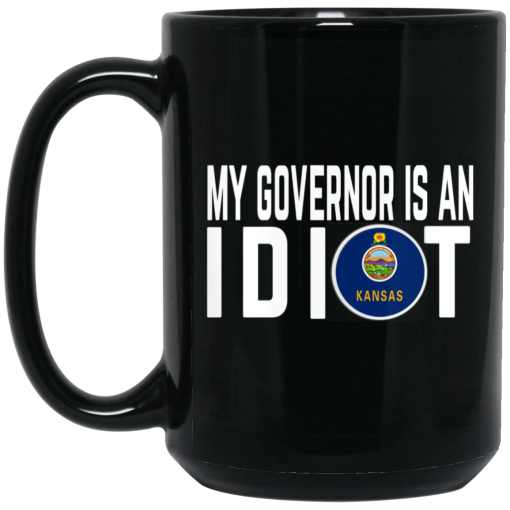 My Governor Is An Idiot Kansas Mug 2