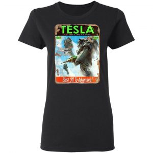 Tesla Science Magazine Blast Off To Adventure T-Shirts 17
