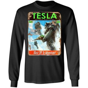 Tesla Science Magazine Blast Off To Adventure T-Shirts 21