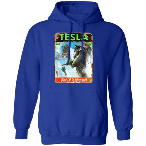 Tesla Science Magazine Blast Off To Adventure T-Shirts - Image 13