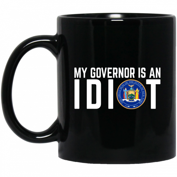 My Governor Is An Idiot New York Mug 1