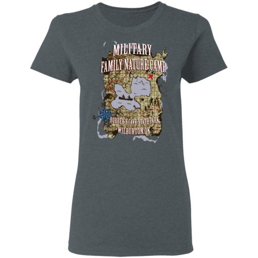 Military Family Nature Camp Robber's Cave State Park Wilburton Ok T-Shirts - Image 6