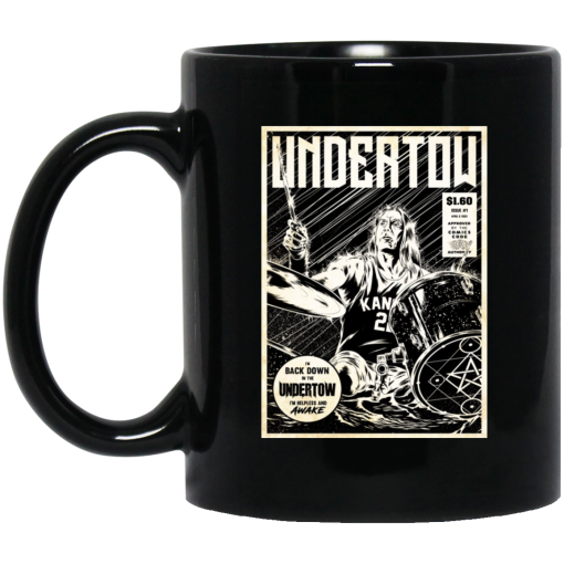 Undertow I'm Back Down In The Undertow I'm Helpless And Awake Mug 1