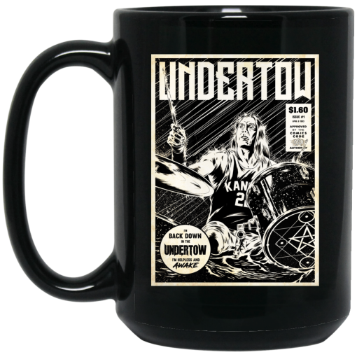 Undertow I'm Back Down In The Undertow I'm Helpless And Awake Mug 2