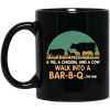 A Pig A Chicken And A Cow Walk Into A Bar-B-Q Mug