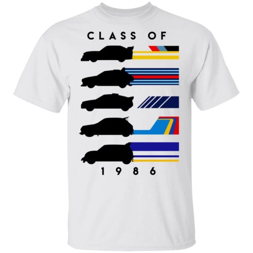 Group B 1986 Class Of 1986 T-Shirts 2