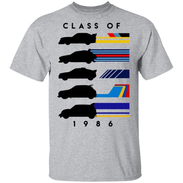 Group B 1986 Class Of 1986 T-Shirts Hot Products 5