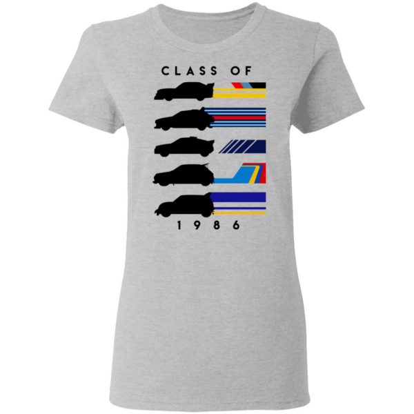 Group B 1986 Class Of 1986 T-Shirts Hot Products 8