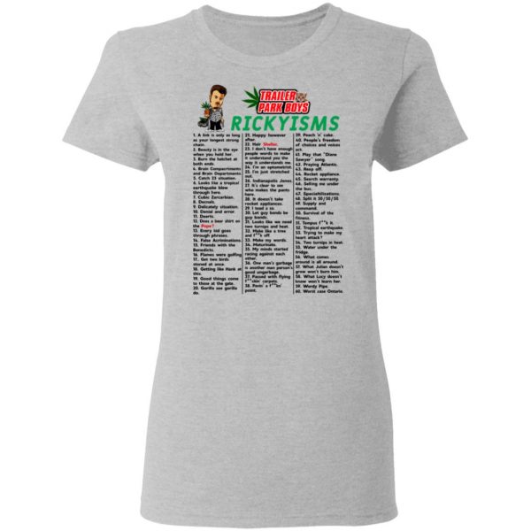 Trailer Park Boys Rickyisms T-Shirts Movie 8