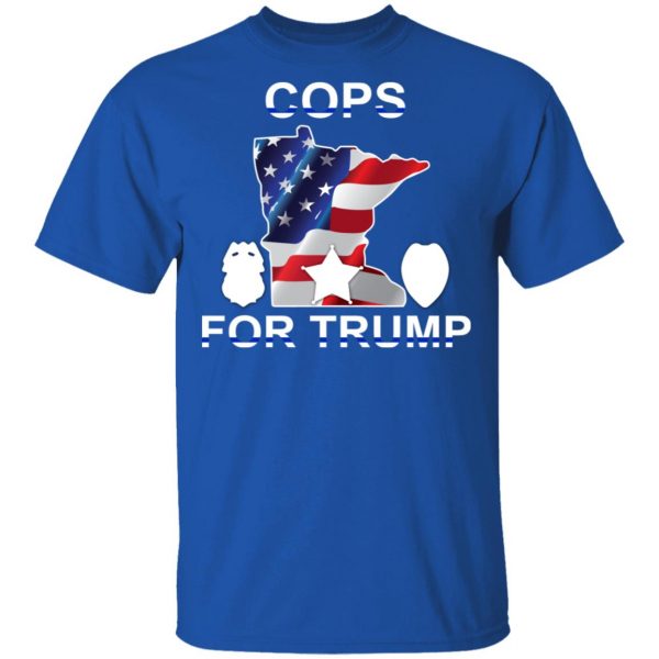 Cops For Donald Trump 2020 To President T-Shirts 3