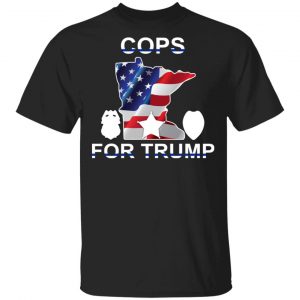Cops For Donald Trump 2020 To President T-Shirts 16