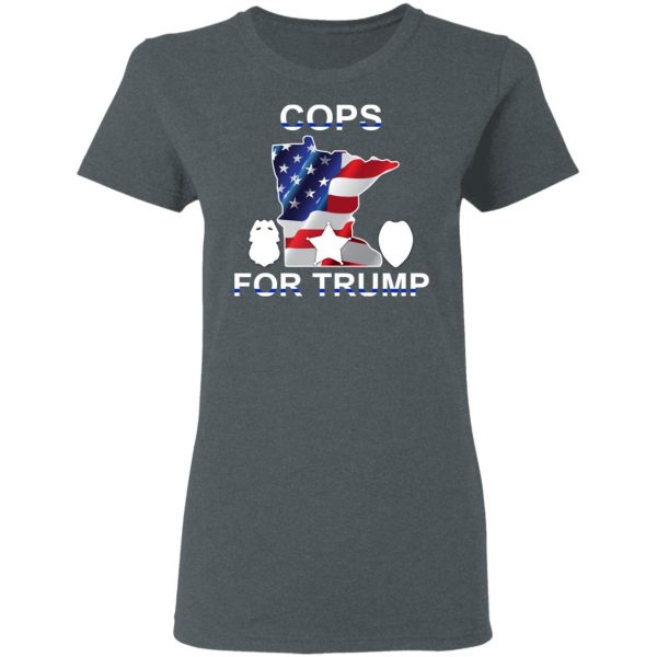 Cops For Donald Trump 2020 To President T-Shirts 6