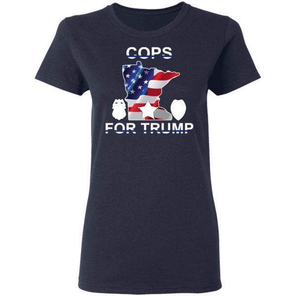 Cops For Donald Trump 2020 To President T-Shirts 7