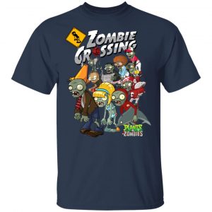 Zombie Grossing Plants vs Zombies T-Shirts 6