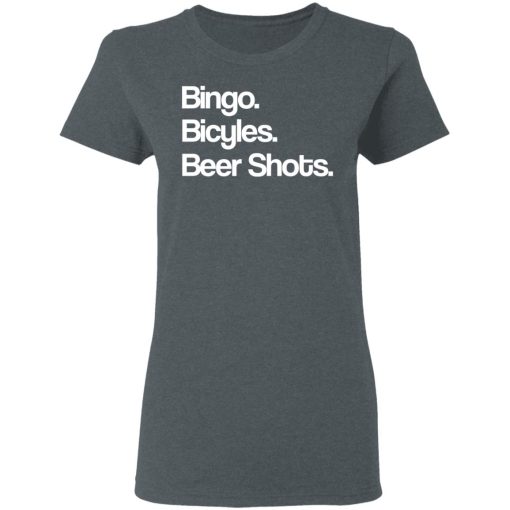 Bingo Bicycles Beer Shots T-Shirts - Image 6